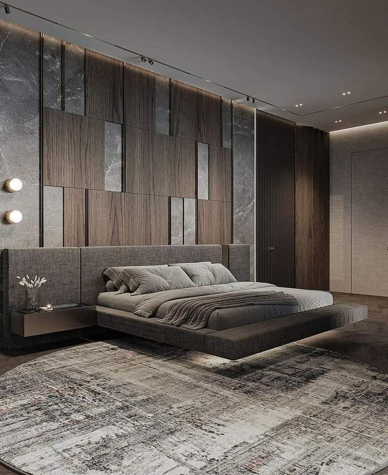 Innovative Bedroom Designs In Hyderabad Featuring Floating Bed